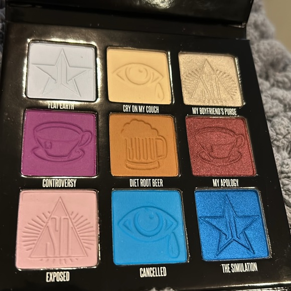 JEFFREE STAR X SHANE DAWSON MINI CONTROVERSY PALETTE 9 NIB - Picture 2 of 6